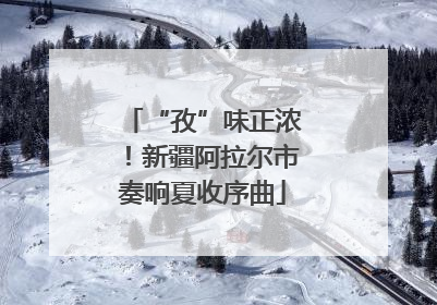 “孜”味正浓！新疆阿拉尔市奏响夏收序曲