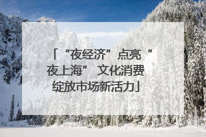 “夜经济”点亮“夜上海” 文化消费绽放市场新活力