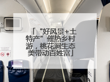“好风景+土特产”催热乡村游，桃花涧生态美带动百姓富