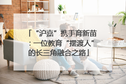 “沪嘉”携手育新苗：一位教育“摆渡人”的长三角融合之路