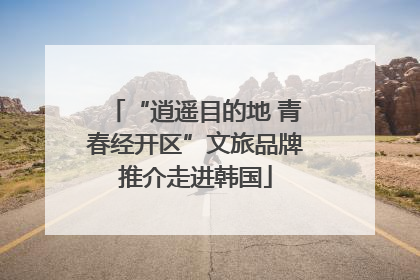 “逍遥目的地 青春经开区”文旅品牌推介走进韩国