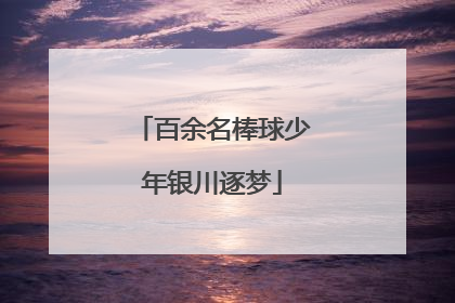 百余名棒球少年银川逐梦