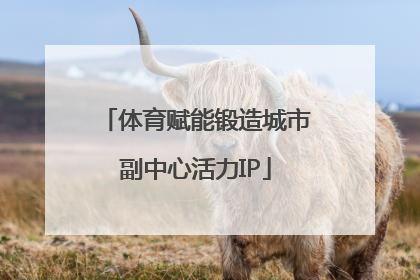 体育赋能锻造城市副中心活力IP