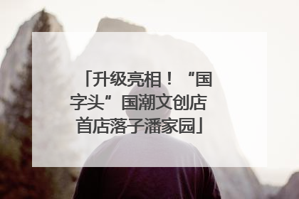 升级亮相！“国字头”国潮文创店首店落子潘家园