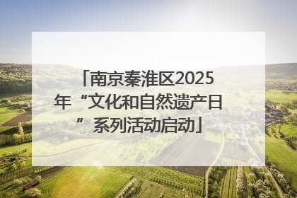 南京秦淮区2025年“文化和自然遗产日”系列活动启动