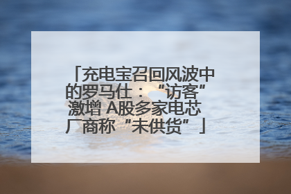 充电宝召回风波中的罗马仕：“访客”激增 A股多家电芯厂商称“未供货”