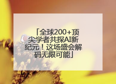 全球200+顶尖学者共探AI新纪元！这场盛会解码无限可能
