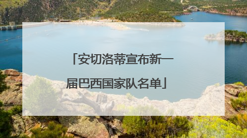 安切洛蒂宣布新一届巴西国家队名单