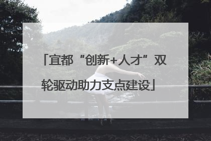 宜都“创新+人才”双轮驱动助力支点建设