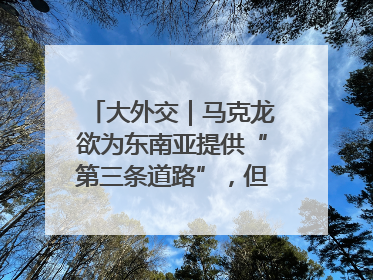大外交｜马克龙欲为东南亚提供“第三条道路”，但“可靠伙伴”人设难掩困局