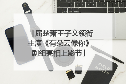 屈楚萧王子文领衔主演《有朵云像你》剧组亮相上影节