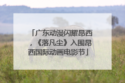 广东动漫闪耀昂西，《落凡尘》入围昂西国际动画电影节
