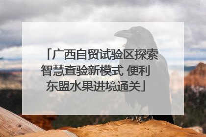 广西自贸试验区探索智慧查验新模式 便利东盟水果进境通关