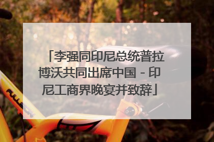 李强同印尼总统普拉博沃共同出席中国－印尼工商界晚宴并致辞