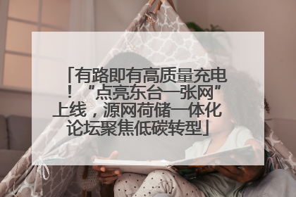 有路即有高质量充电！“点亮东台一张网”上线，源网荷储一体化论坛聚焦低碳转型