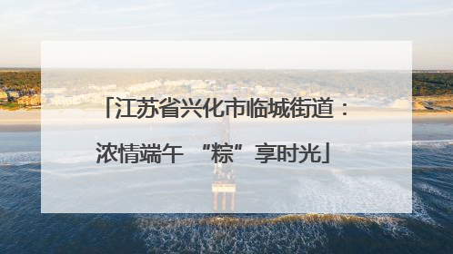 江苏省兴化市临城街道：浓情端午 “粽”享时光