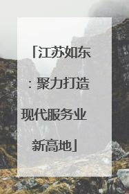 江苏如东：聚力打造现代服务业新高地