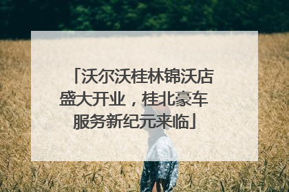 沃尔沃桂林锦沃店盛大开业,桂北豪车服务新纪元来临