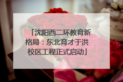 沈阳西二环教育新格局：东北育才于洪校区工程正式启动