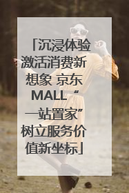 沉浸体验激活消费新想象 京东MALL“一站置家”树立服务价值新坐标