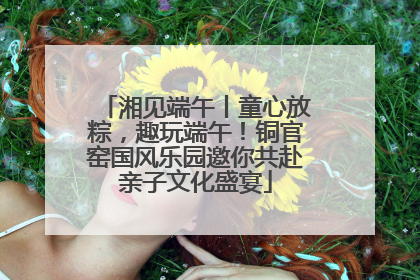 湘见端午丨童心放粽，趣玩端午！铜官窑国风乐园邀你共赴亲子文化盛宴