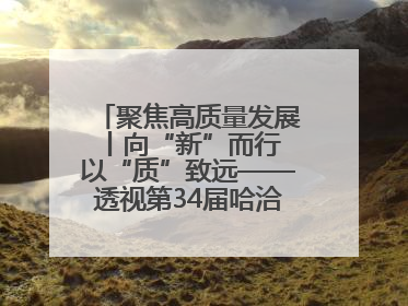 聚焦高质量发展丨向“新”而行 以“质”致远——透视第34届哈洽会上的创新动能