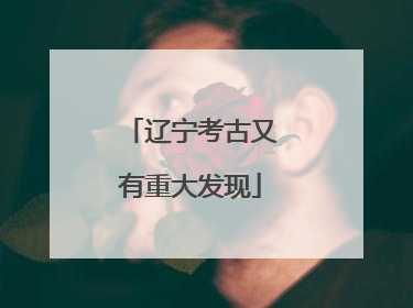 辽宁考古又有重大发现