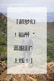超梦幻！福州“蓝眼泪”上线！