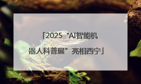 2025“AI智能机器人科普展”亮相西宁